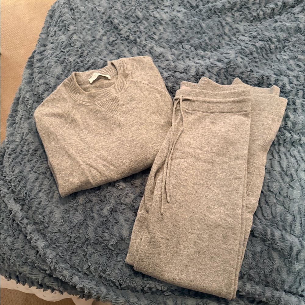 Everlane Women's Gray cashmere set